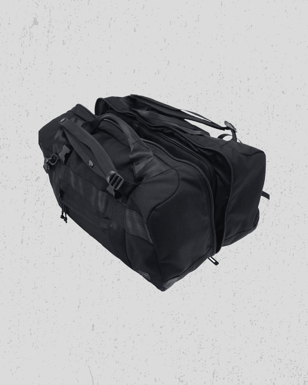 Booth Pack 3Way Duffle Bag (M) Black - PORTER