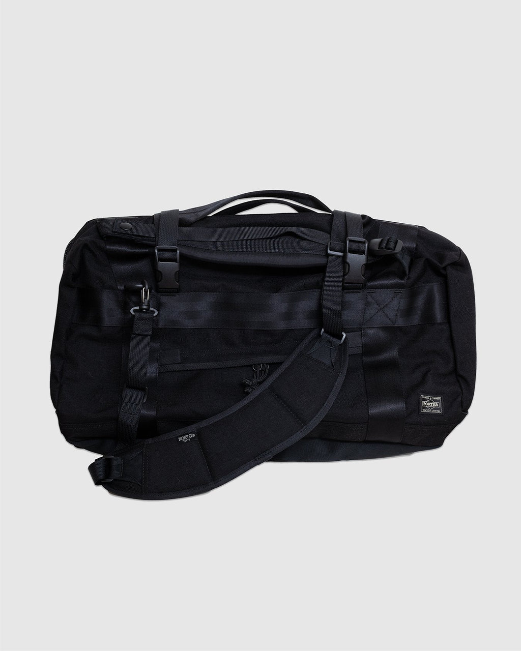 Booth Pack 3Way Duffle Bag (M) Black - PORTER