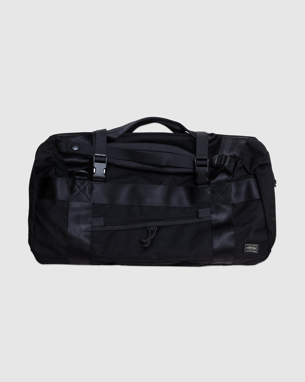 Booth Pack 3Way Duffle Bag (M) Black - PORTER