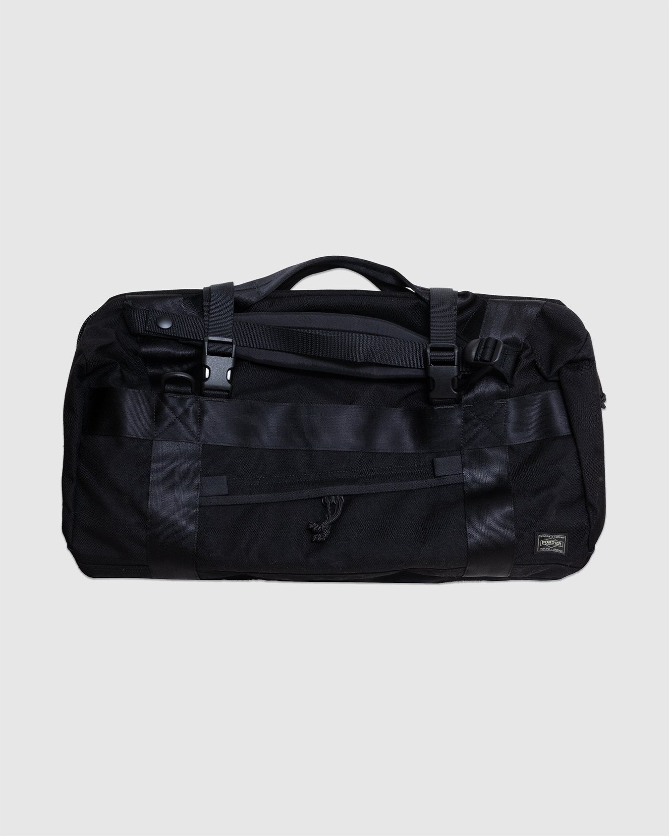 Booth Pack 3Way Duffle Bag (M) Black - PORTER