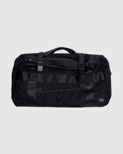 Booth Pack 3Way Duffle Bag (M) Black - PORTER