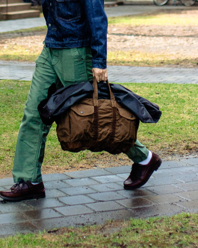Crag 2Way Boston Bag (S) Coyote - PORTER
