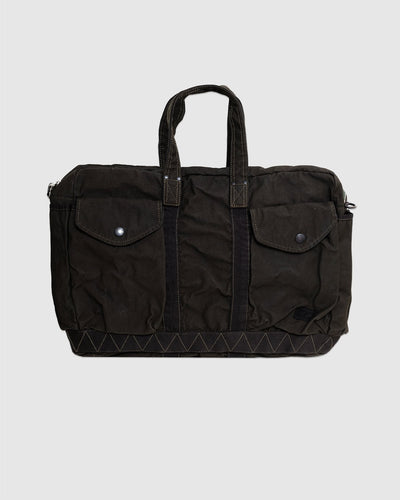 Crag 2Way Boston Bag (S) Khaki - PORTER