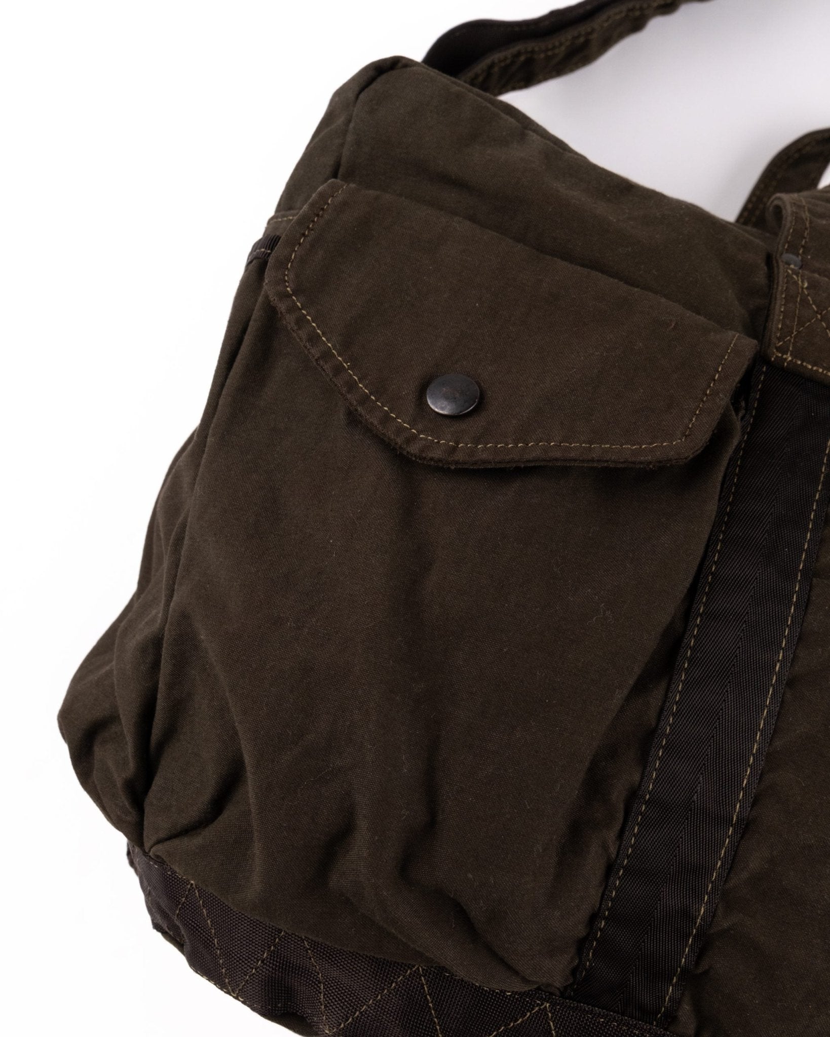 Crag 2Way Boston Bag (S) Khaki - PORTER
