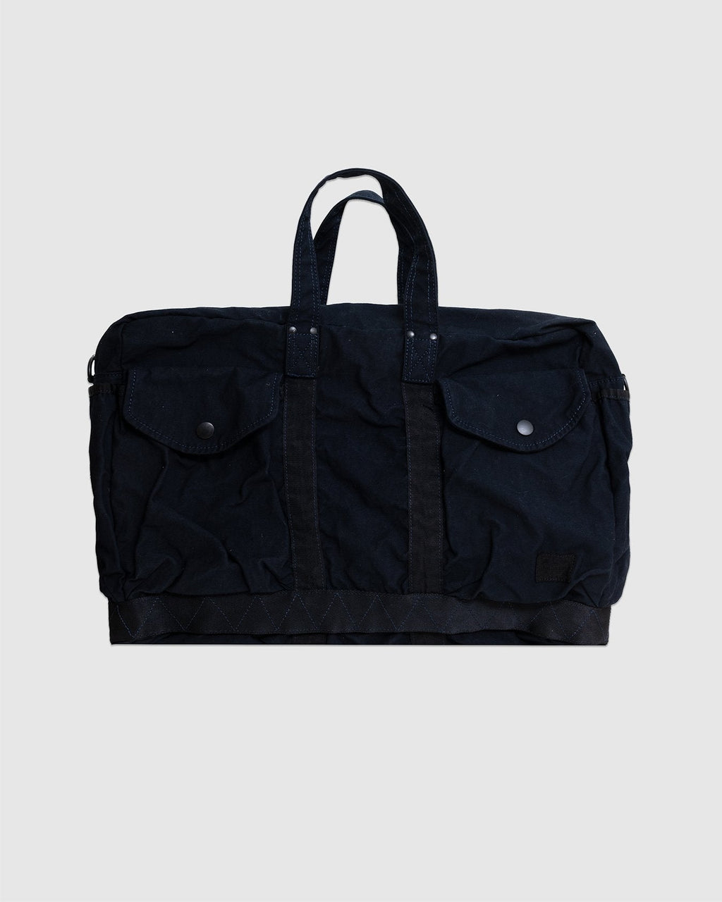 Crag 2Way Boston Bag (S) Navy - PORTER