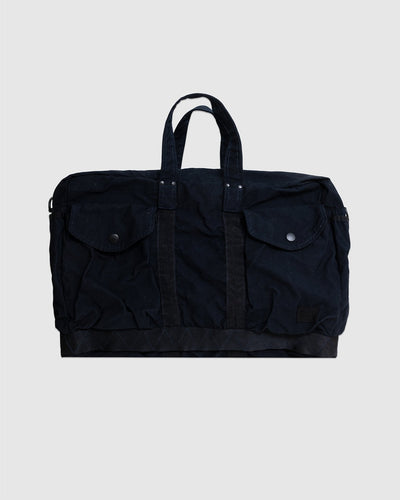 Crag 2Way Boston Bag (S) Navy - PORTER