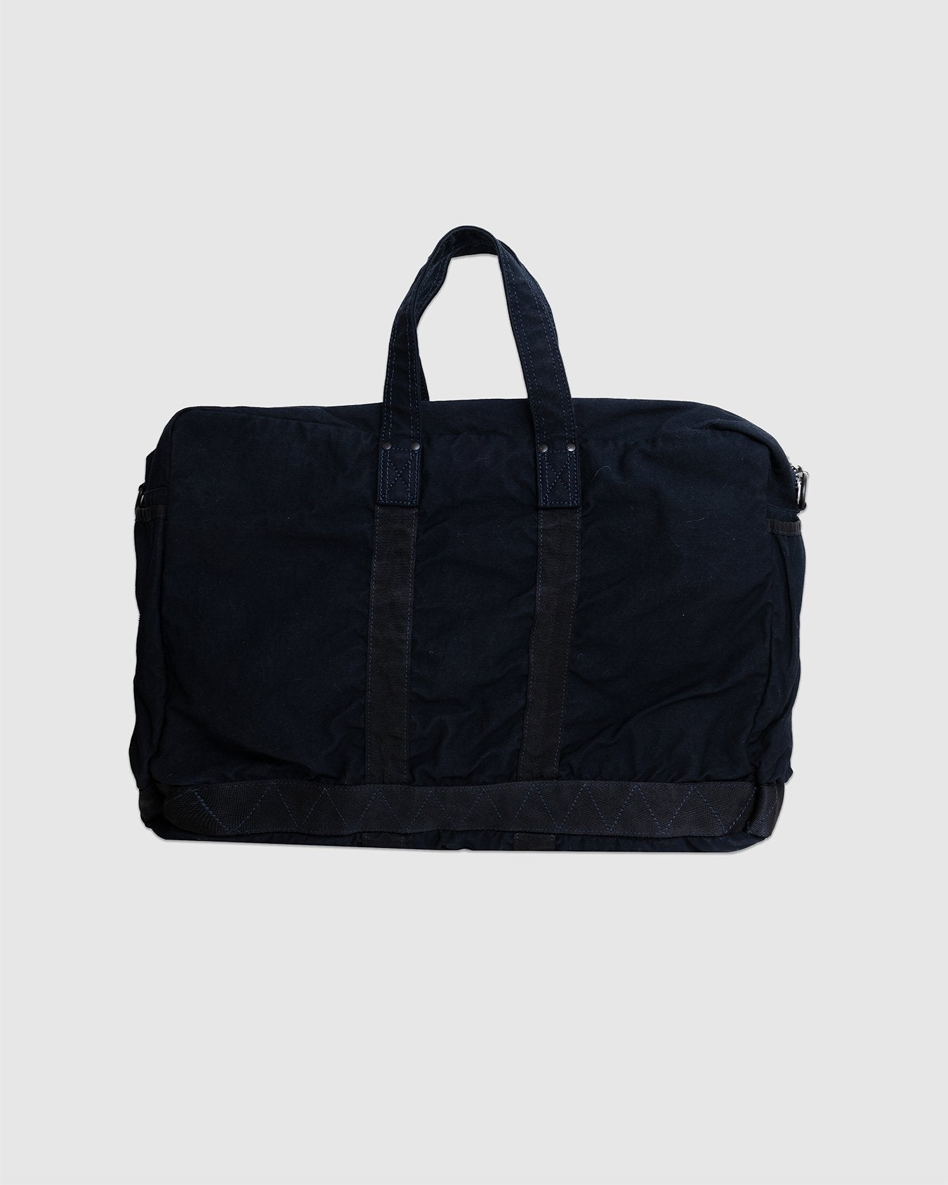 Crag 2Way Boston Bag (S) Navy - PORTER
