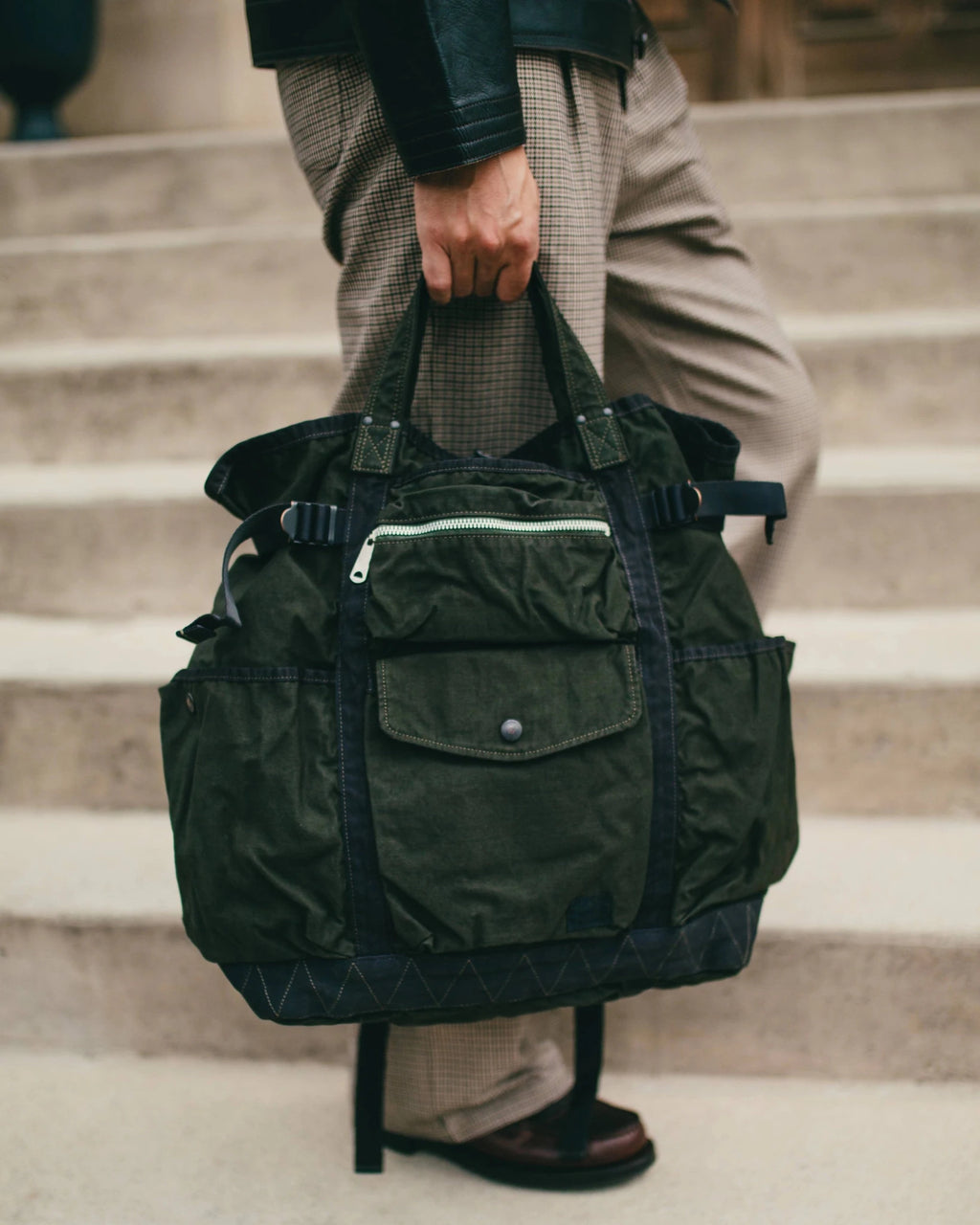Crag 2Way Rucksack Olive - PORTER