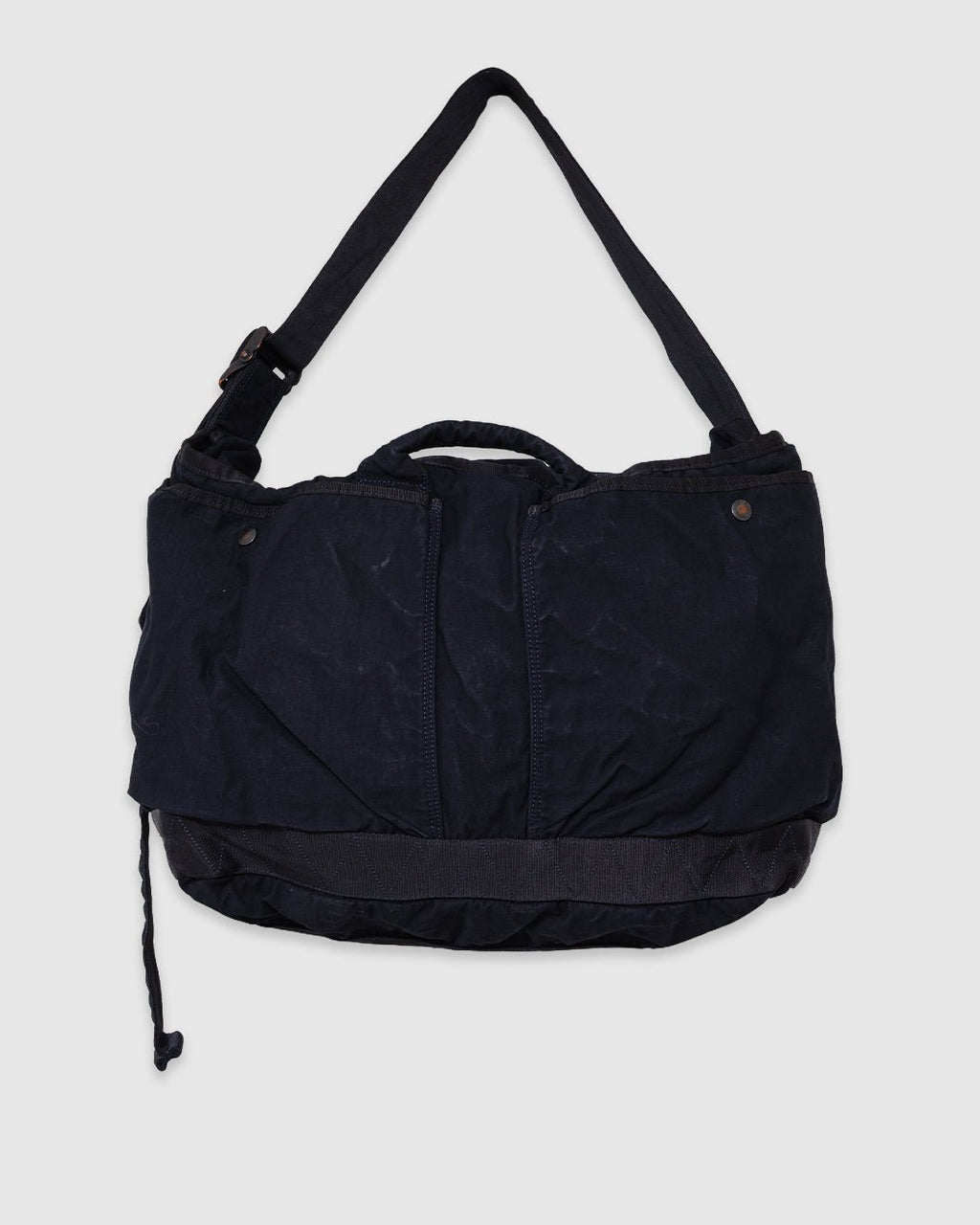 Crag Messenger Bag (L) Navy - PORTER