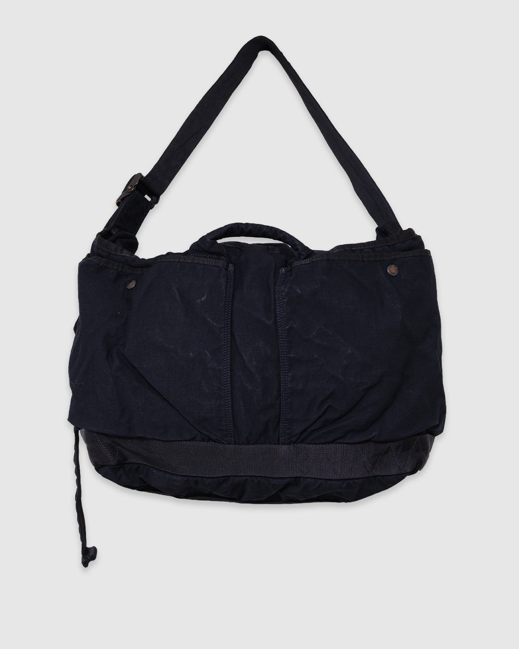 Crag Messenger Bag (L) Navy - PORTER