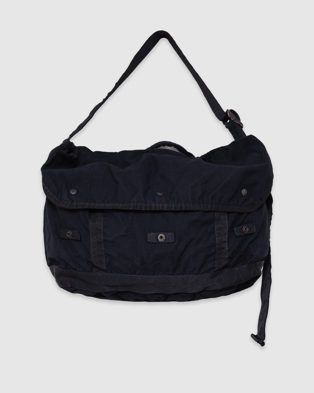Crag Messenger Bag (L) Navy - PORTER