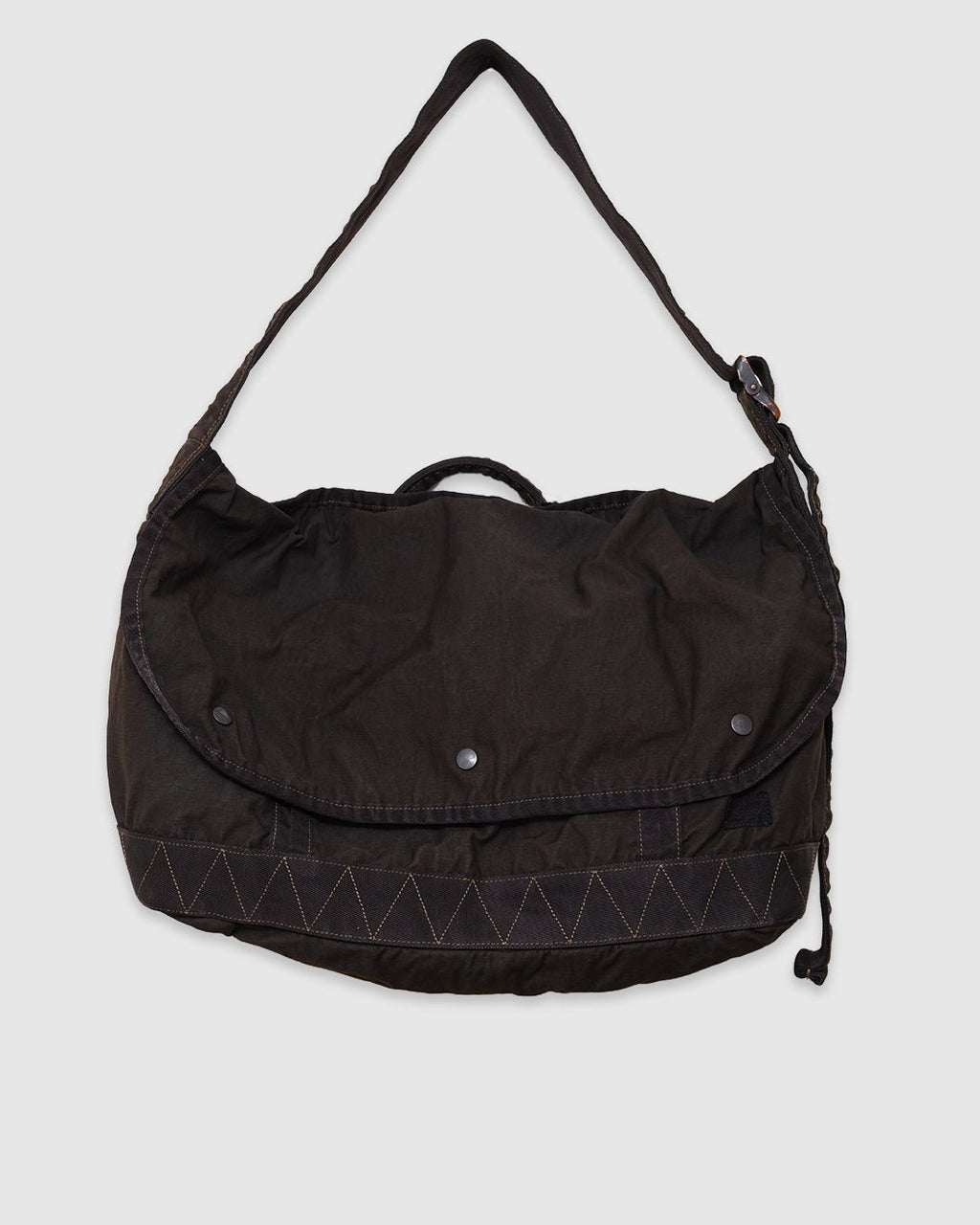Crag Messenger Bag (L) Olive - PORTER