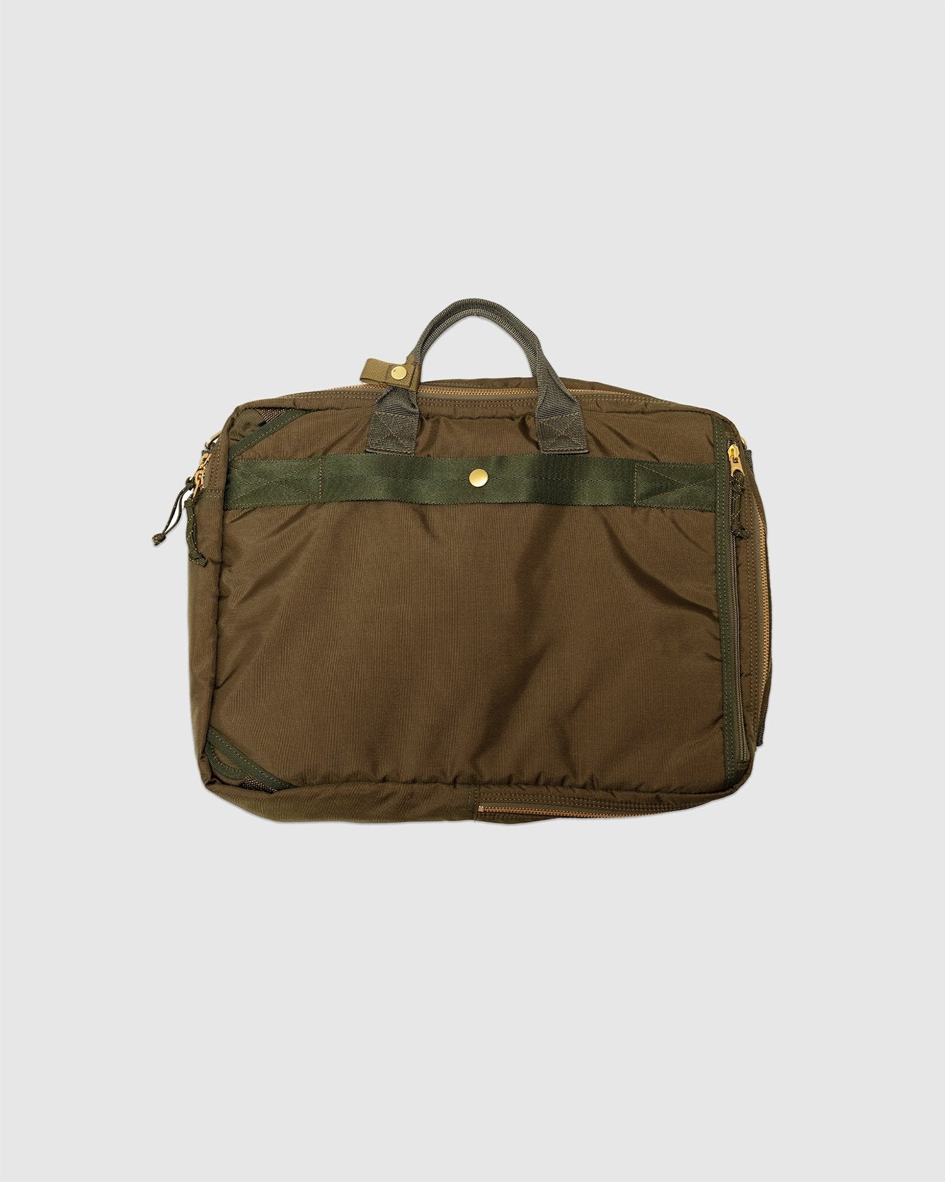 Force 3Way Briefcase Olive Drab - PORTER