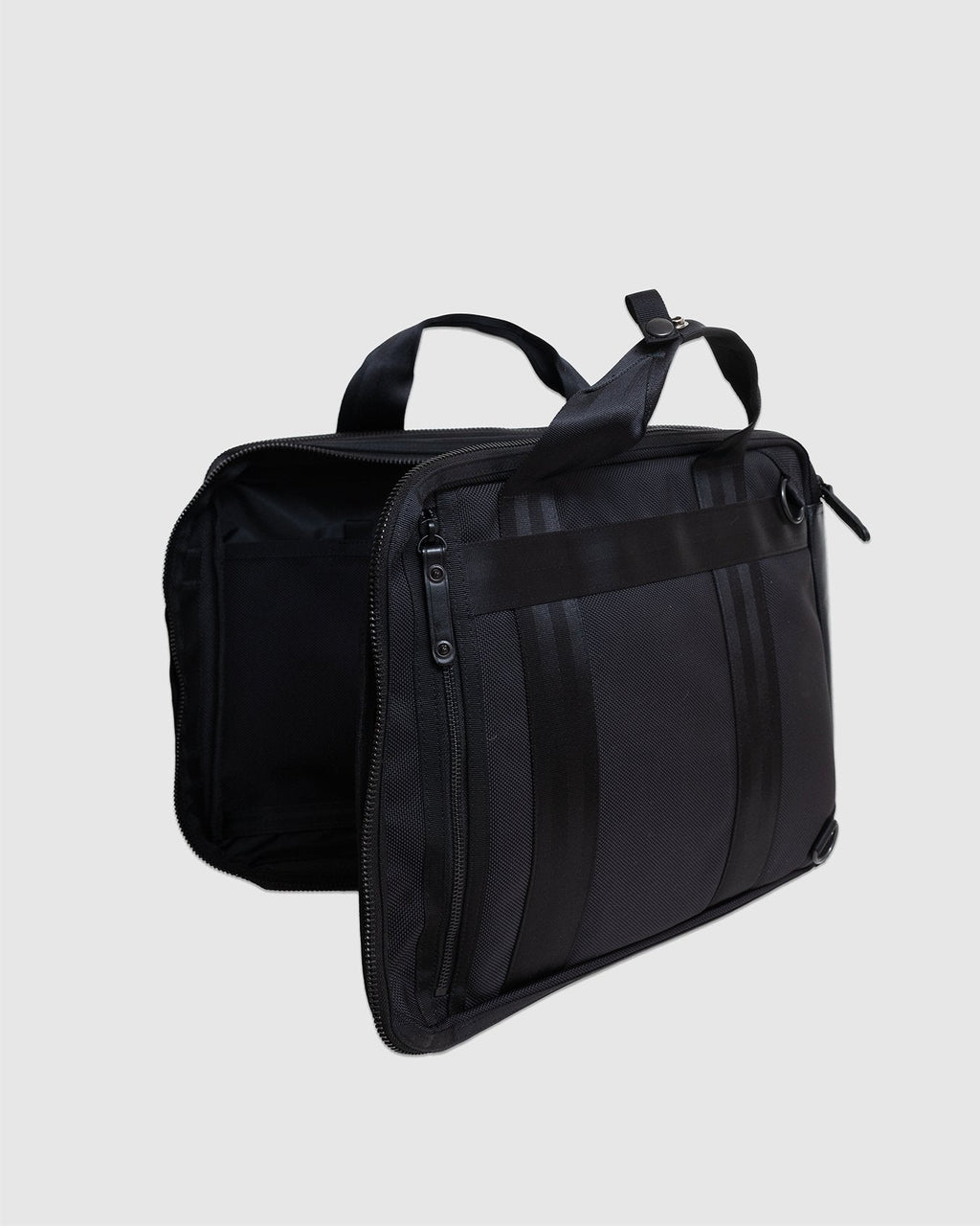 Heat 3Way Briefcase - Black - PORTER