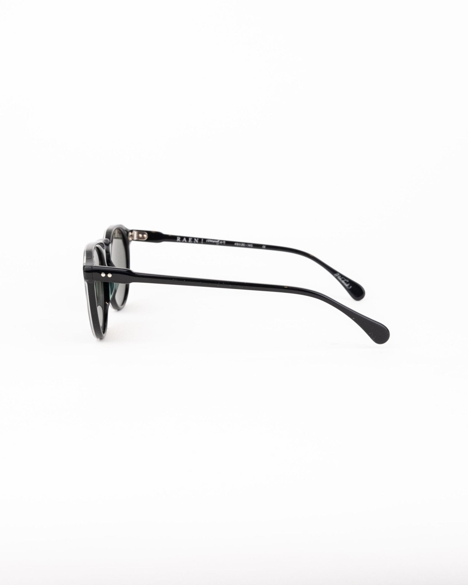 Remmy 49 Crystal Black/ Green Polarized - RAEN