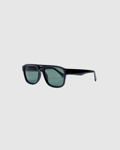 Rifka 54 - Recycled Black/Green Polarized - RAEN