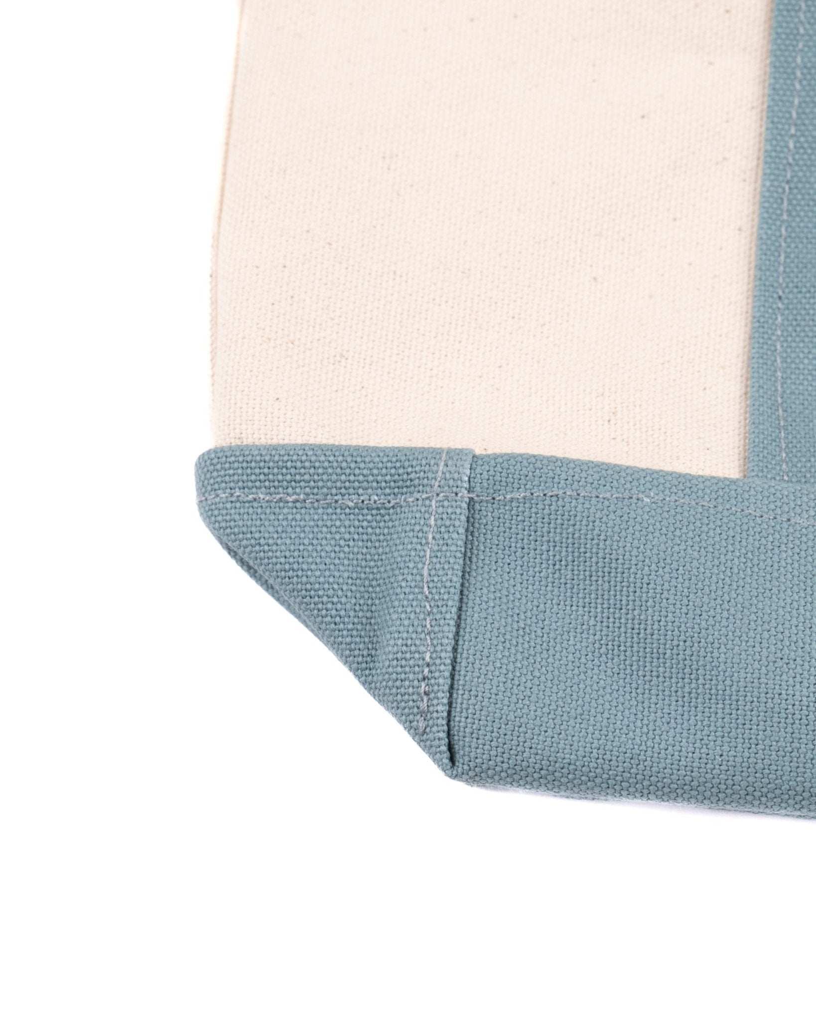 Mini Shopper w/Embroidery - Dusty Sand/Dusty Green - RECEPTION