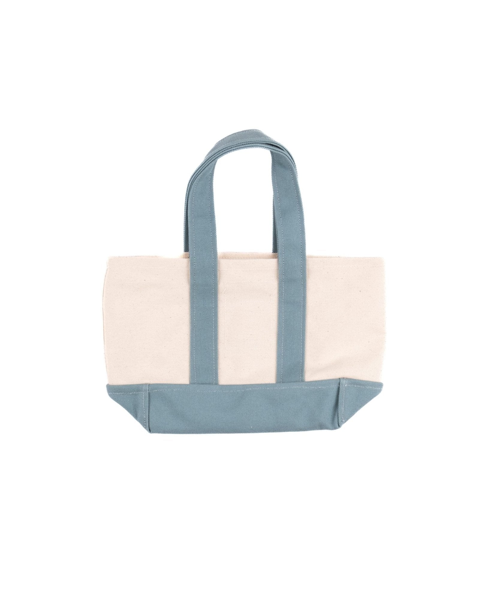 Mini Shopper w/Embroidery - Dusty Sand/Dusty Green - RECEPTION