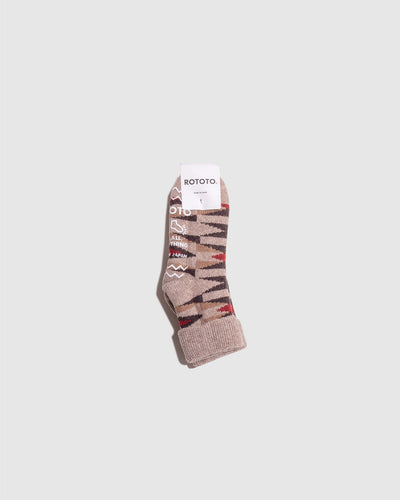 Merino Lambs Socks - Light Brown - ROTOTO