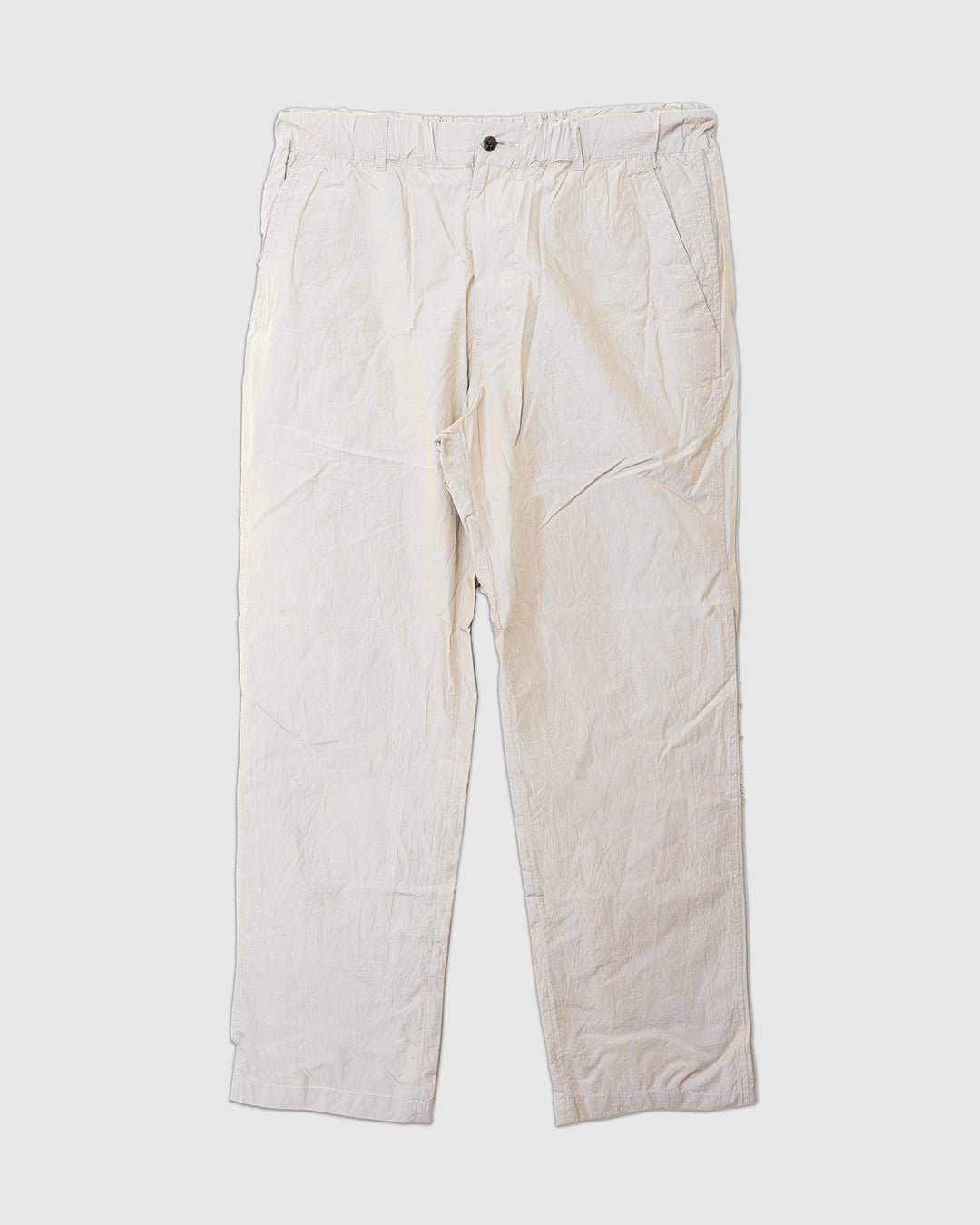 Crinkle Typewriter Tapered Easy Pant Gray - SAGE DE CRET