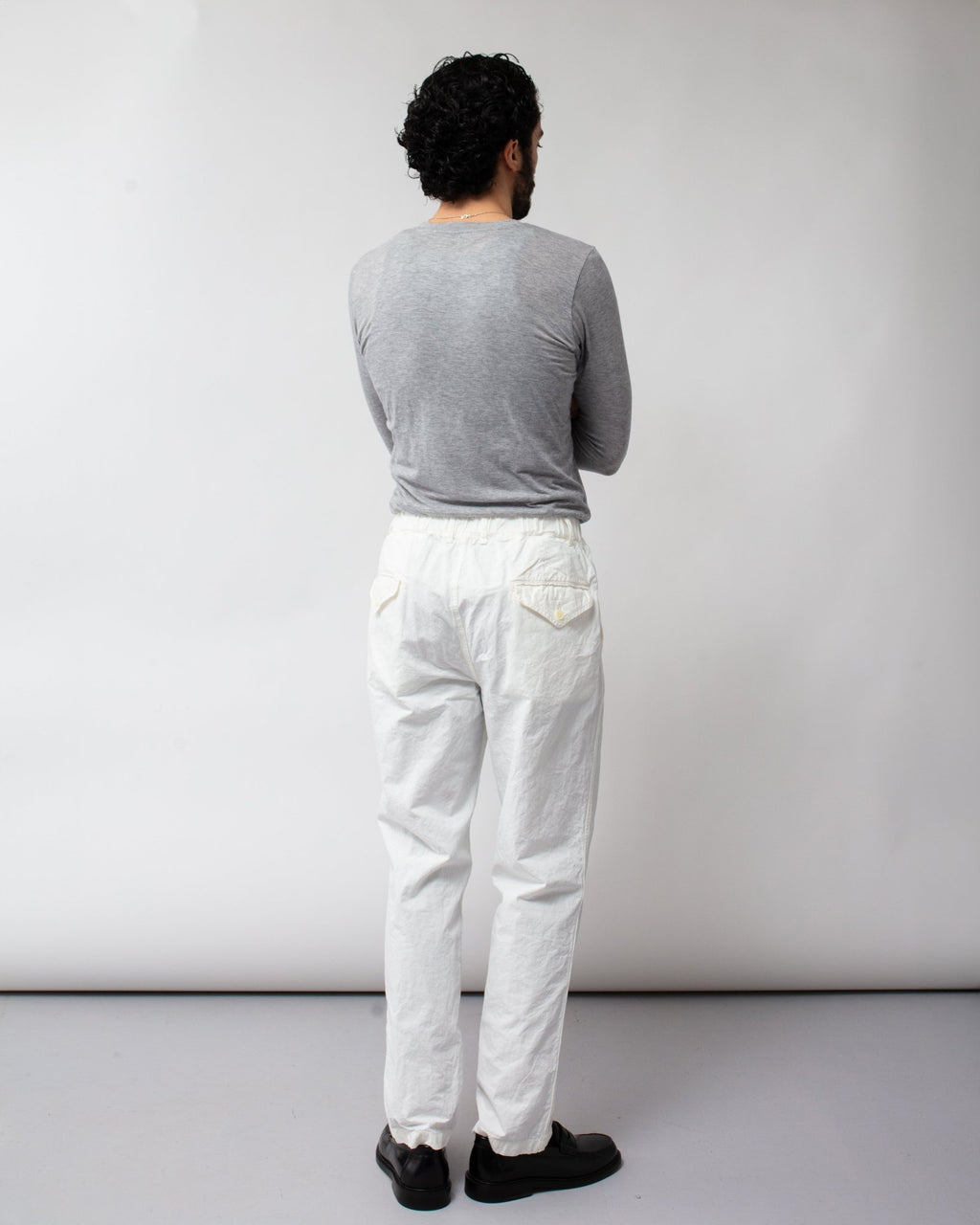 High Density Tapered Pant Off White - SAGE DE CRET