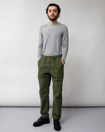 High Density Tapered Pant Olive - SAGE DE CRET