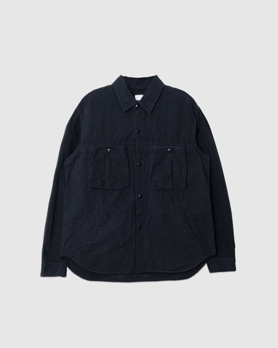 High Density Work Shirt Jacket Black - SAGE DE CRET