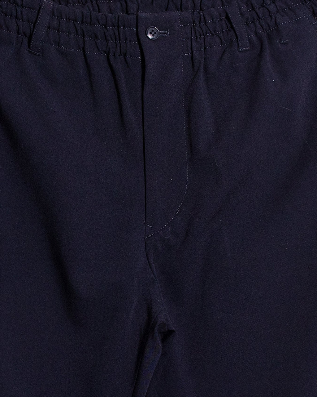 Twill Tapered Loose Fit Pants - Navy - SAGE DE CRET