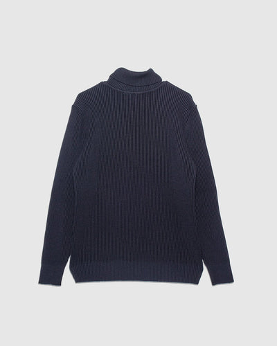 Fender-lll Sweater - Navy Blue - SNS HERNING