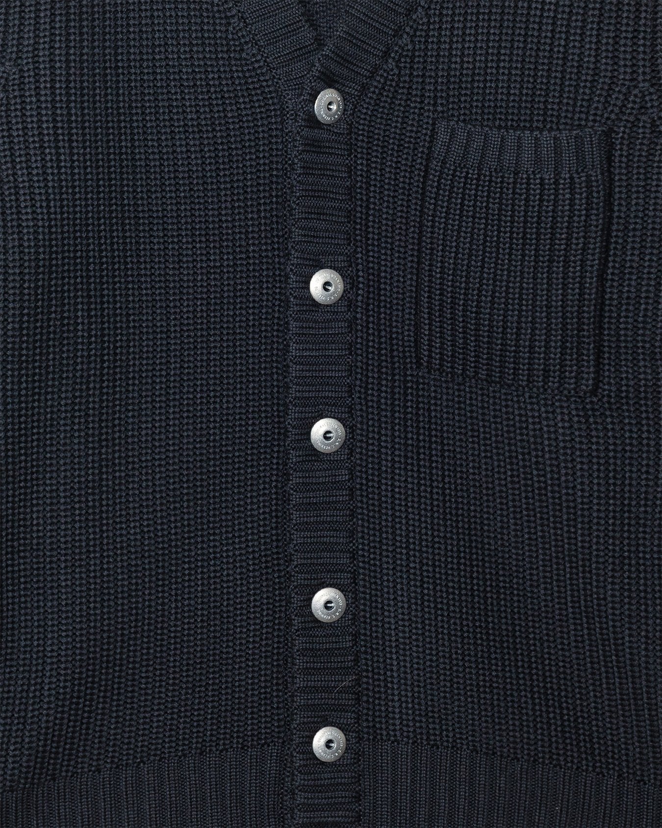 Robust Cardigan Molten Grey - SNS HERNING