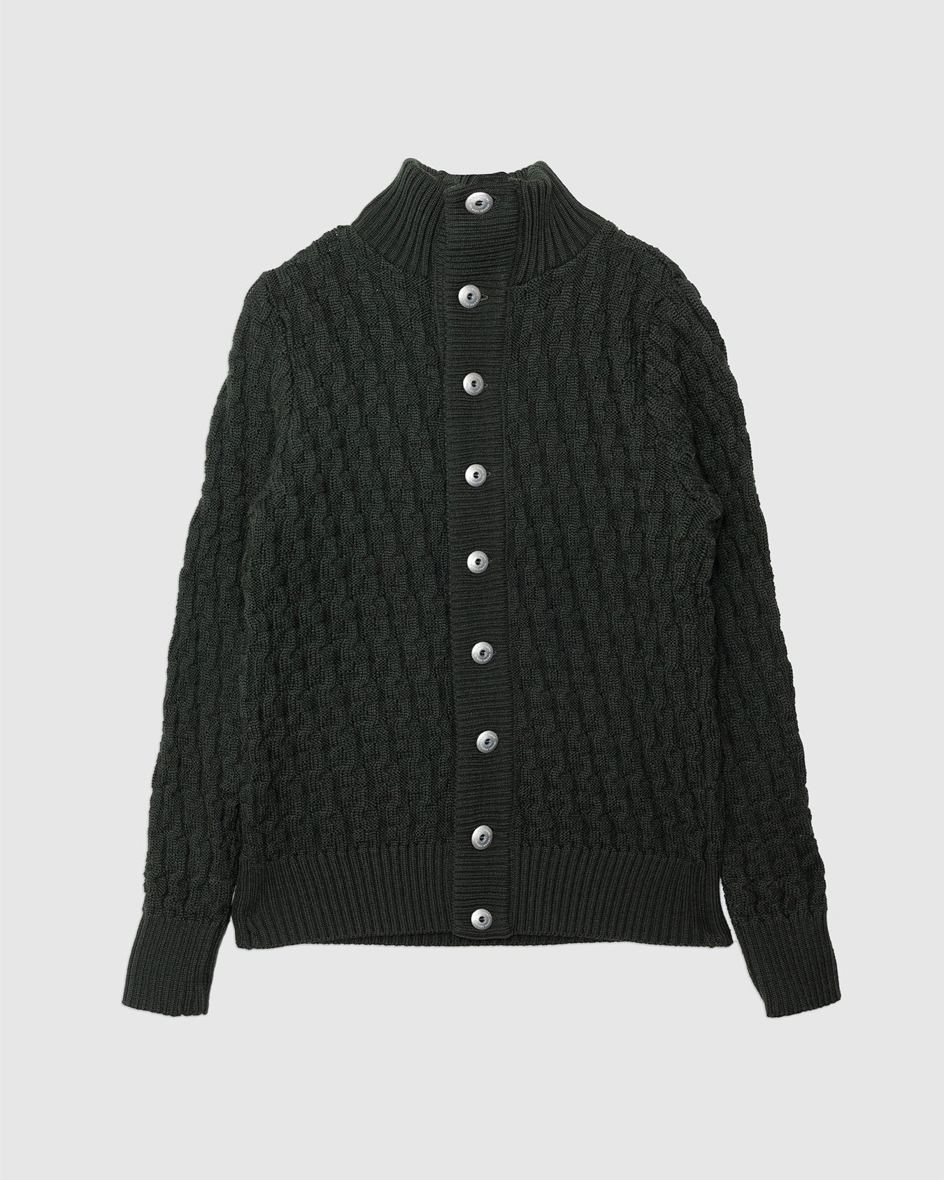 Stark Cardigan Dark Forest Green - SNS HERNING