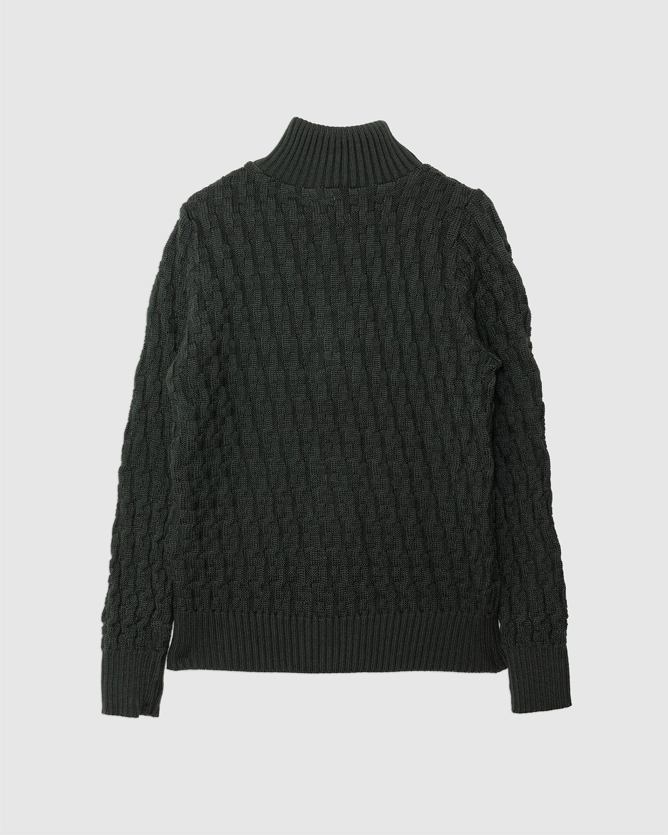 Stark Cardigan Dark Forest Green - SNS HERNING