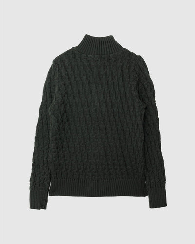 Stark Cardigan Dark Forest Green - SNS HERNING