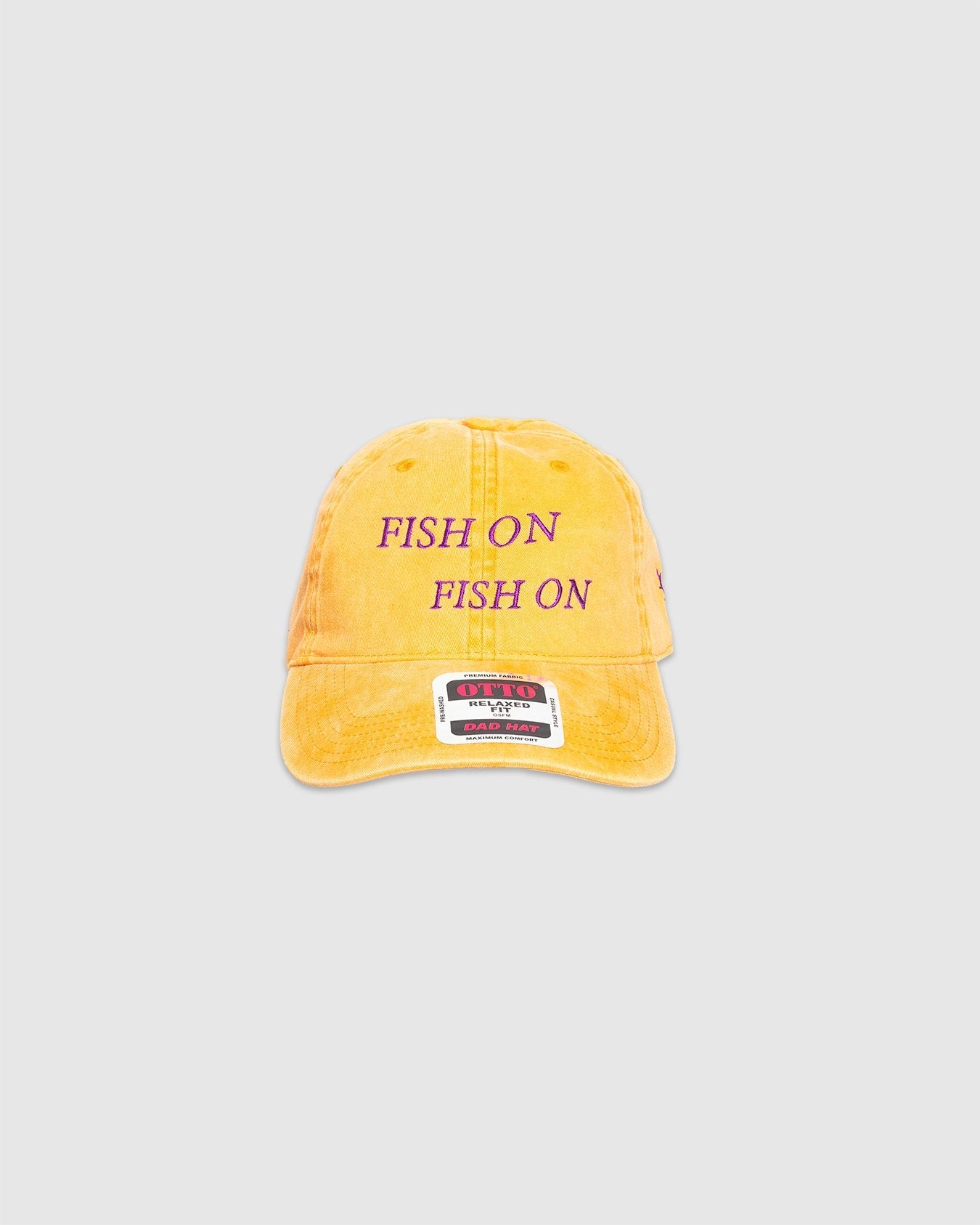 FISH ON Strap Back Cap Orange - SOUTH2 WEST8