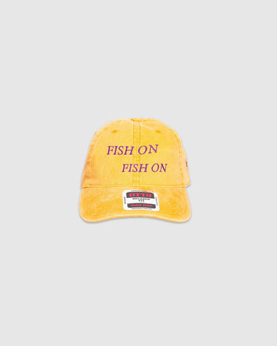 FISH ON Strap Back Cap Orange - SOUTH2 WEST8
