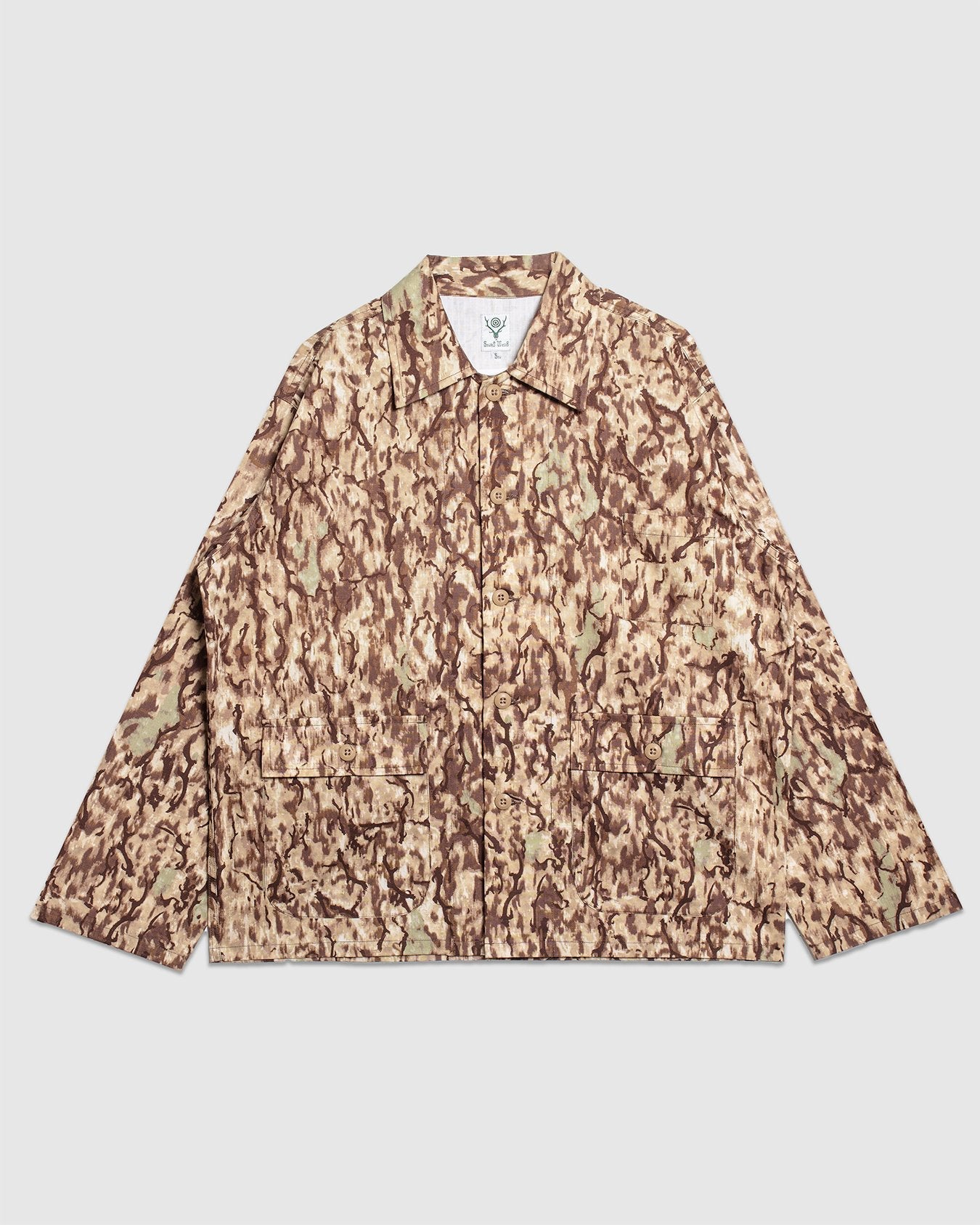 Hunting Shirt Horn Camo Ripstop - SOUTH2 WEST8