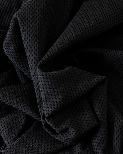 L/S Crew Neck Shirt Knit Mesh Black - SOUTH2 WEST8