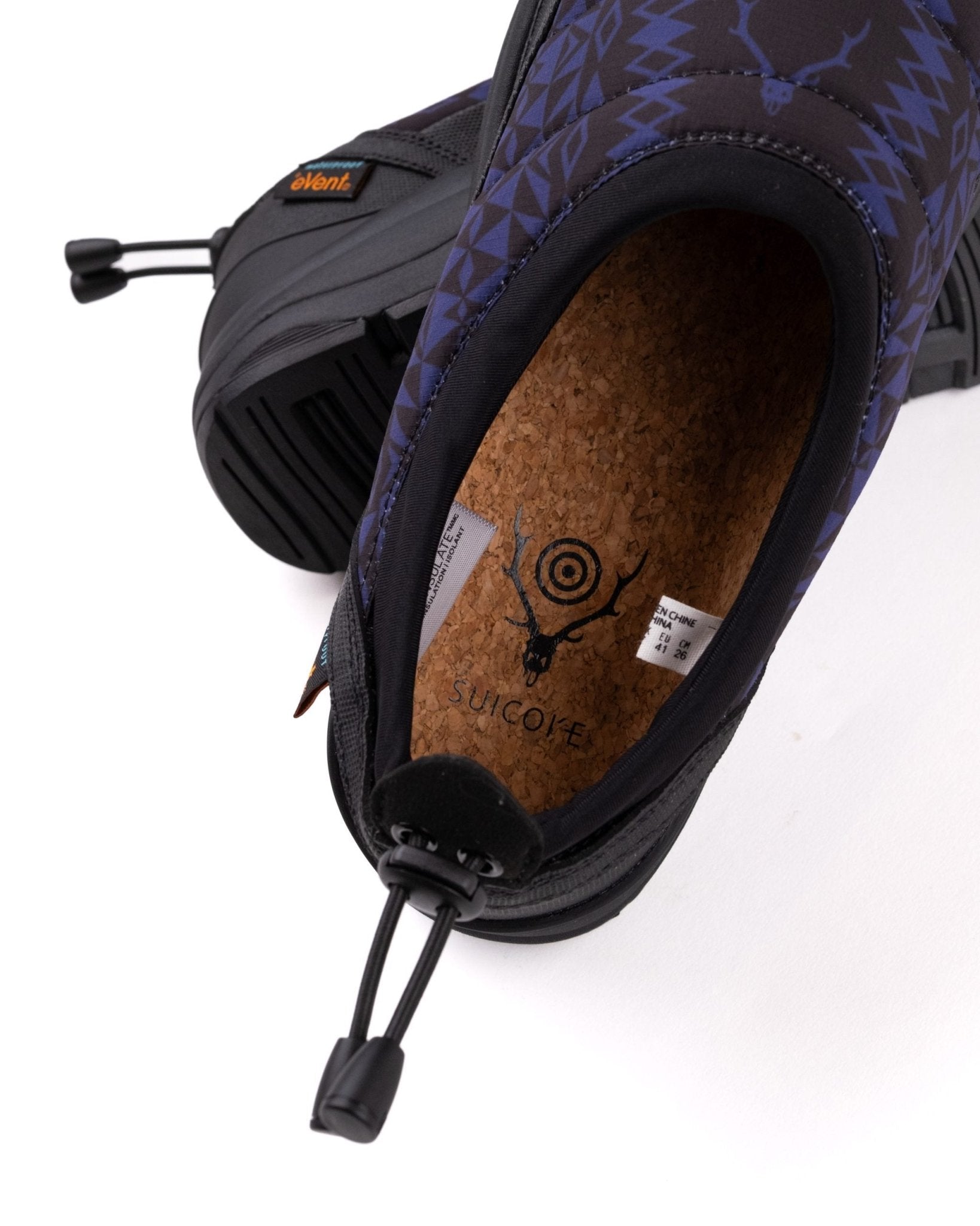 S2W8 x Suicoke Pepper ev Native Print - Black - SOUTH2 WEST8