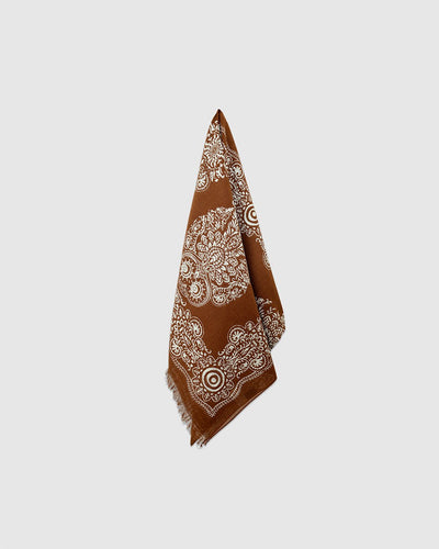South2 West8 Stole Cotton Gauze Brown - SOUTH2 WEST8