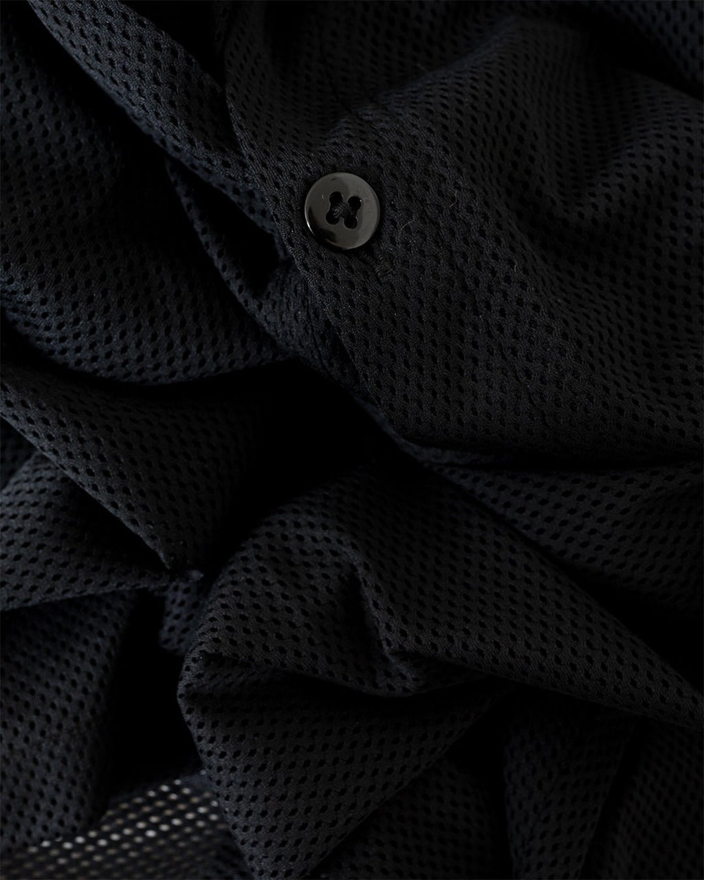 V-Neck Cardigan Knit Mesh Black - SOUTH2 WEST8