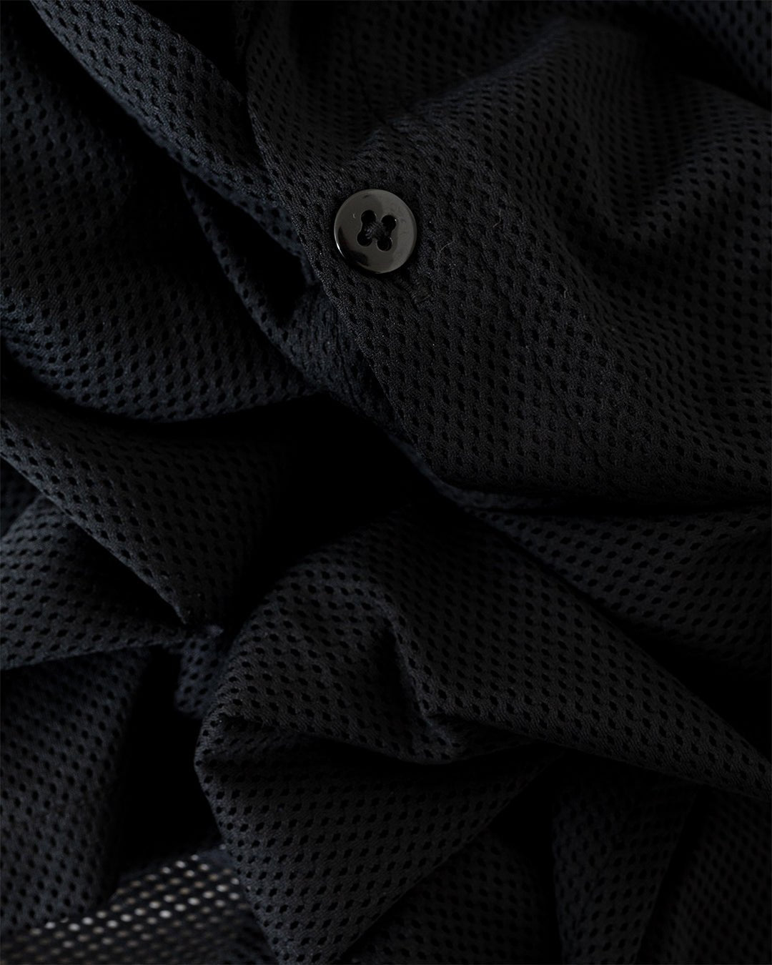 V-Neck Cardigan Knit Mesh Black - SOUTH2 WEST8
