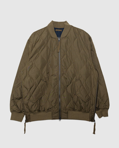 Military MA-1 Down Jacket Dark Olive - TAION