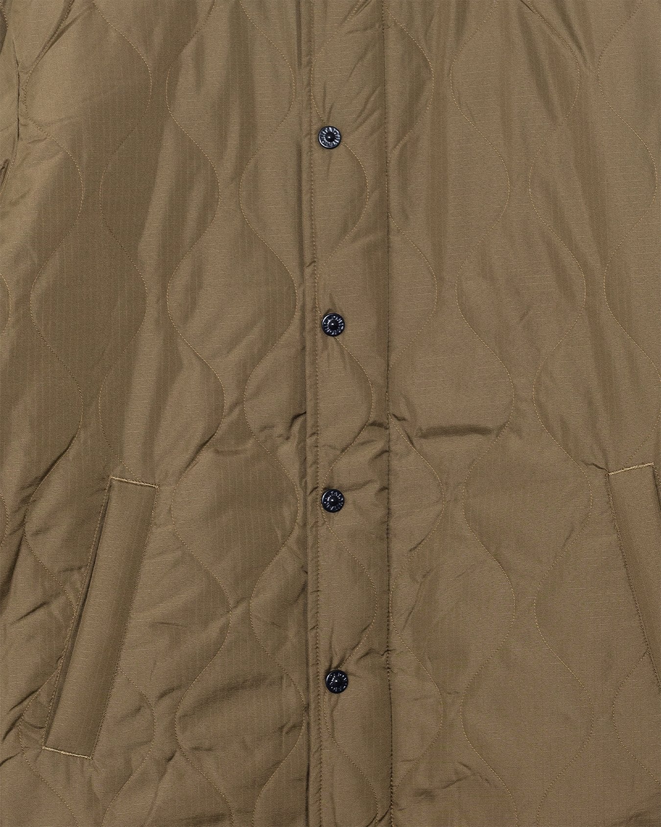 Military Reversible Down+Boa N-1 Type Jacket D.Olive/Cream - TAION