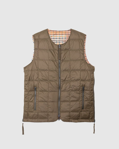 UW x Taion Reversible Military Vest Dark Olive - TAION