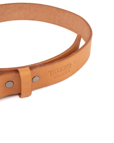 Standard SS Buckle Belt - Natural - TANNER GOODS