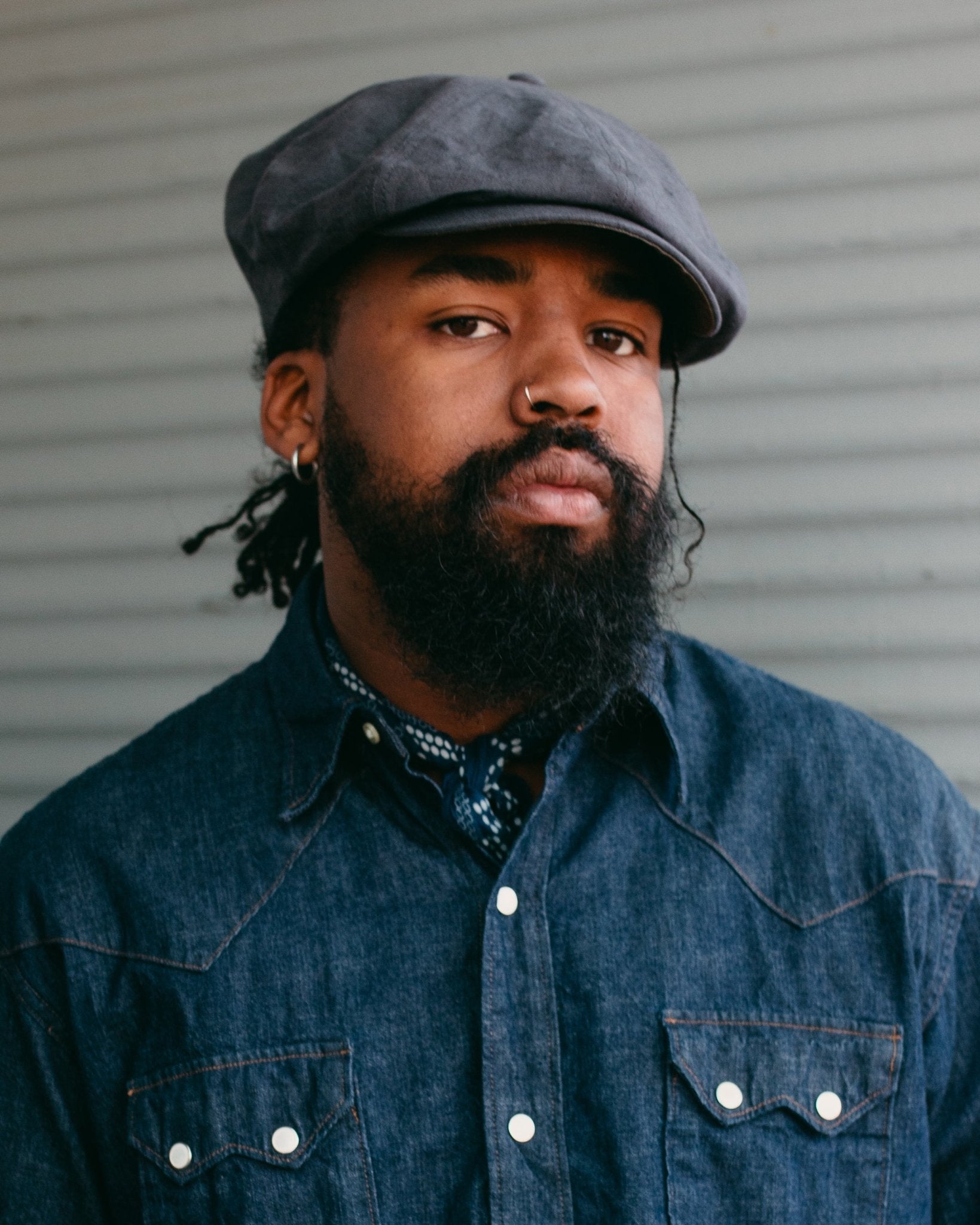 Linen Paper PK Cap Gray - THE H.W. DOG & CO.