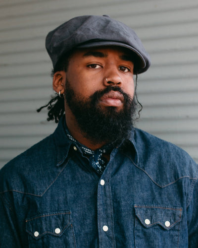 Linen Paper PK Cap Gray - THE H.W. DOG & CO.