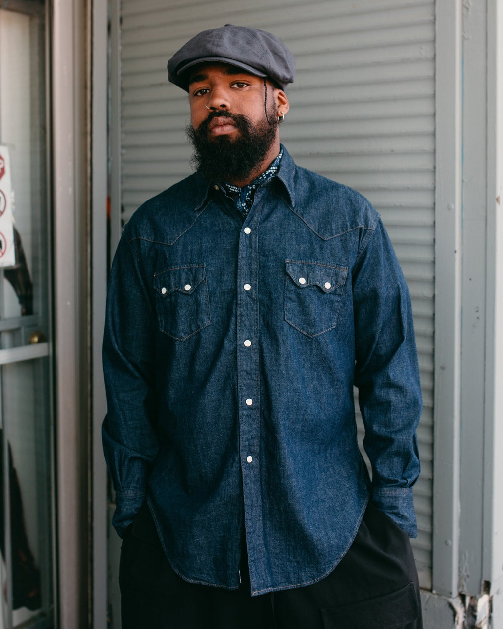 Linen Paper PK Cap Gray - THE H.W. DOG & CO.