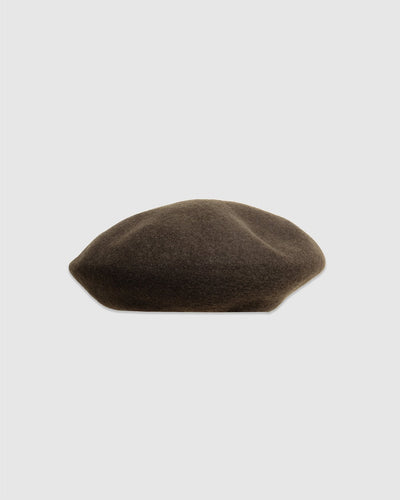 Wool Beret - Khaki - THE H.W. DOG & CO.