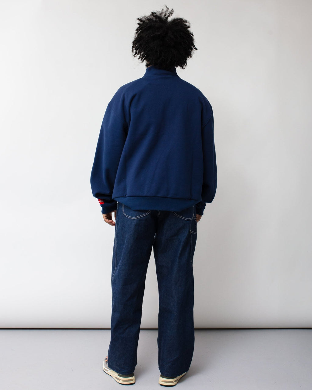 Red Box Half Zip Summit Navy - THE NORTH FACE